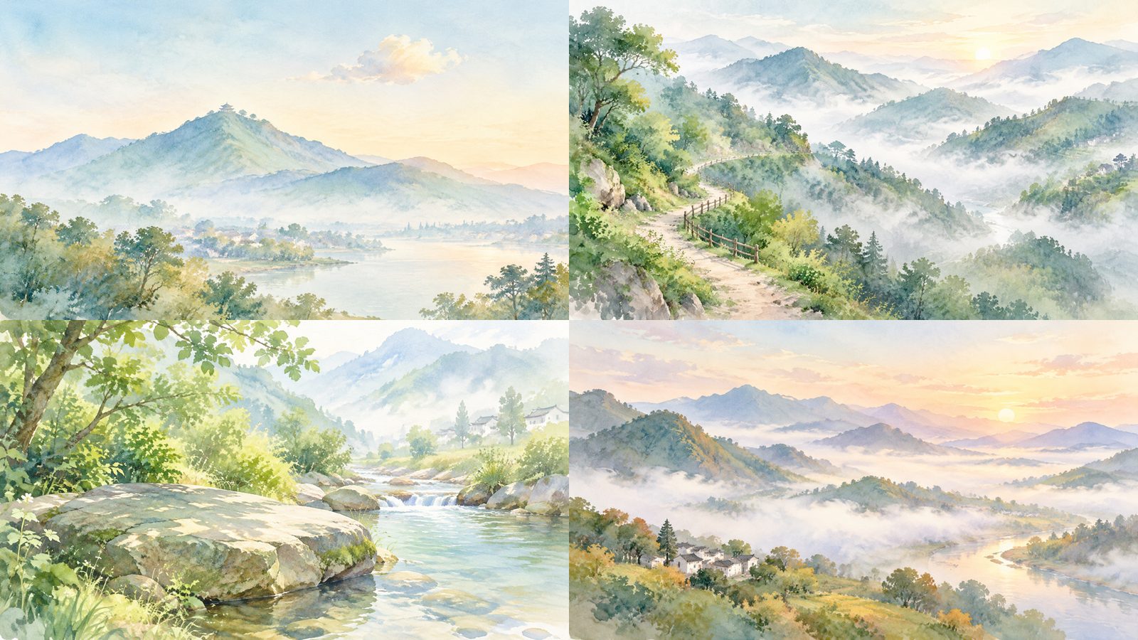 绘本水彩全套