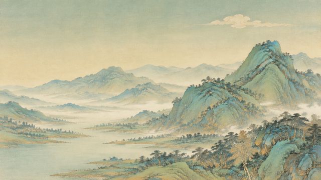 图1-敬亭山远景
