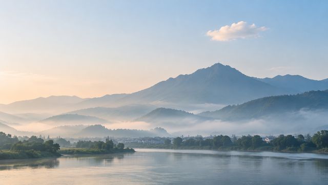 图1-敬亭山远景